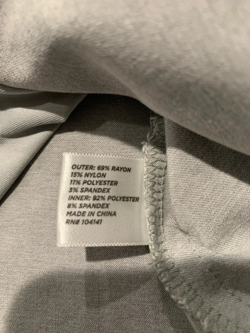 Lady Hagen Golf Skort, Skirt w/built in shorts and pockets, Sz 12 - Picture 6 of 6